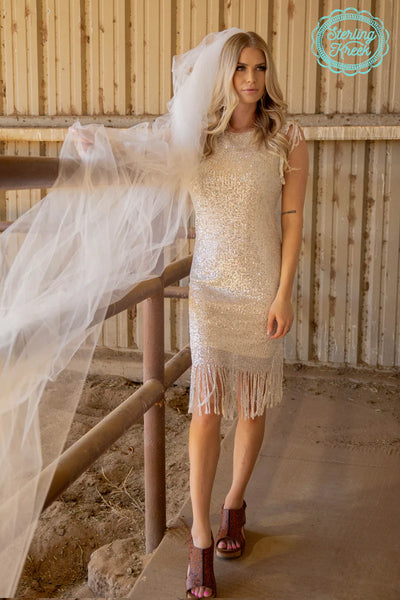NIGHT LIFE DRESS IVORY