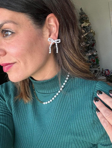 You’re Like Really Pretty Bow Earrings