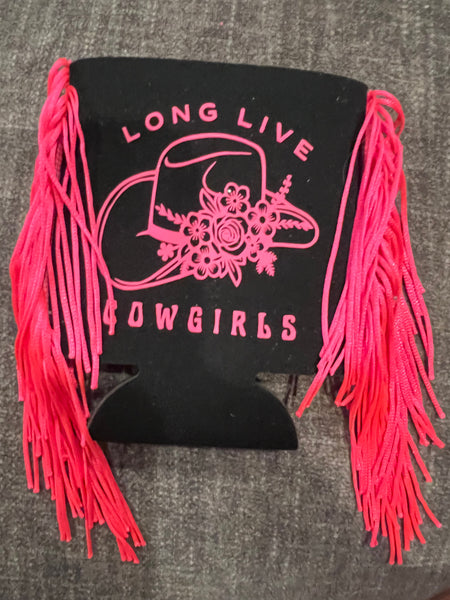 Western Fringe Can Coolers