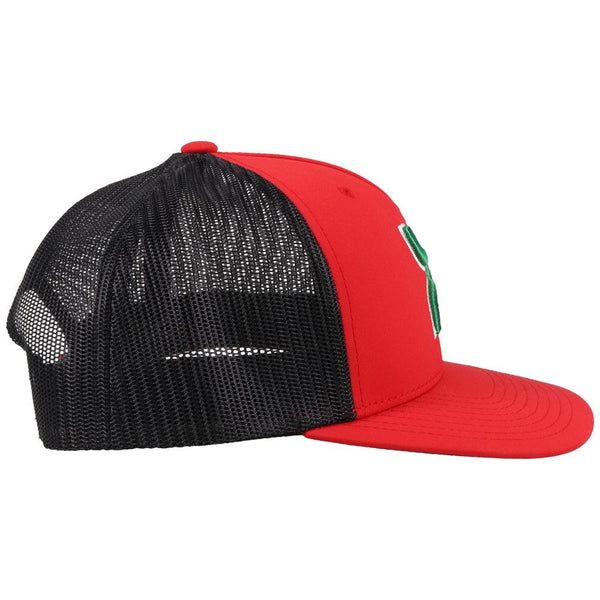 "BOQUILLAS" RED/BLACK HAT