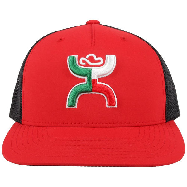 "BOQUILLAS" RED/BLACK HAT