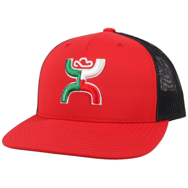 "BOQUILLAS" RED/BLACK HAT
