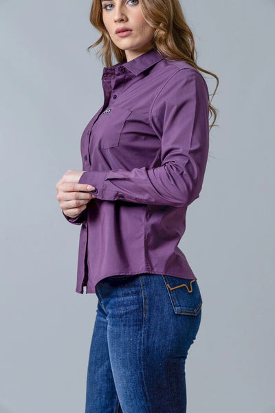 KIMES RANCH LINVILLE LONG SLEEVE DRESS SHIRT-Womens