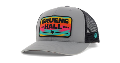 Gruene Hall, Grey/Black Trucker with Serepe/Black Patch