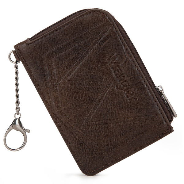 Wrangler Mini Zip Card Case