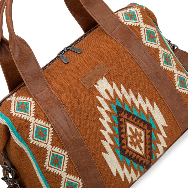 Wrangler Southwestern Print Duffle Bag