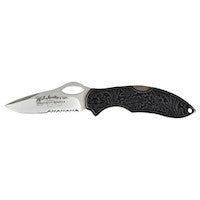 JUSTIN ROPING KNIFE ENGRAVED STAINLESS STEEL