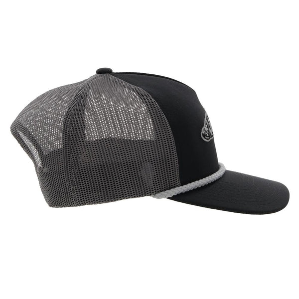 HOOEY "HABITAT" BLACK/CHARCOAL HAT