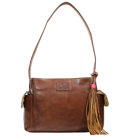 Ariat Addison Style Conceal Carry Satchel Brown