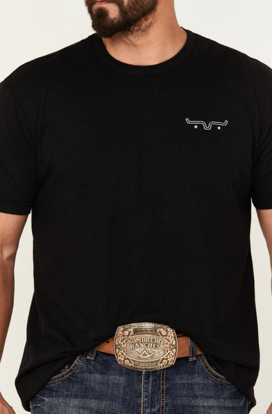 Kimes Ranch Men's Bullseye T-Shirt Black