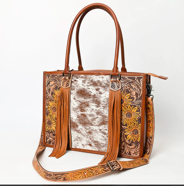 PREORDER: American Darling Tote Embossed Genuine Western Leather Women Bag