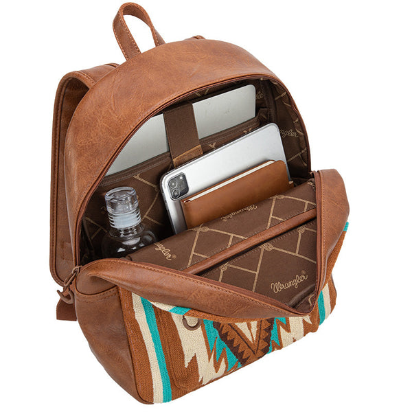 Wrangler Aztec Knitted Backpack