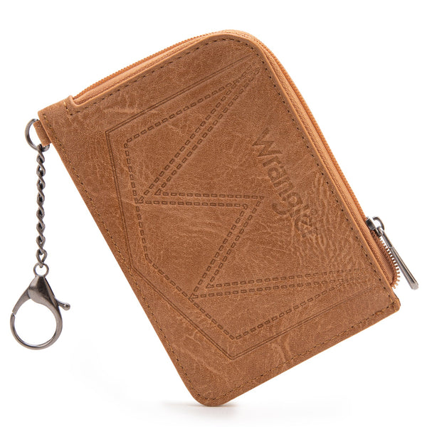 Wrangler Mini Zip Card Case