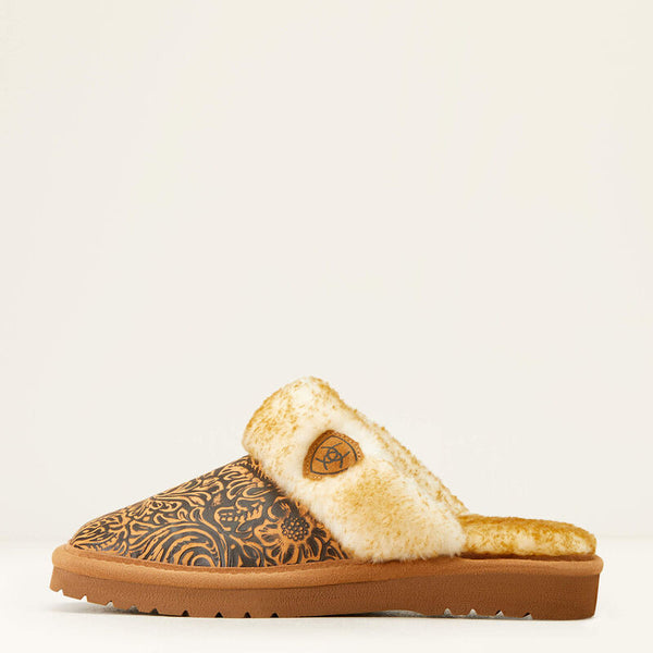 Ariat Women's Jackie Square Toe Embossed Slide Slippers