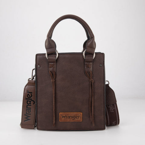 Wrangler North South Mini Tote/Crossbody -Coffee