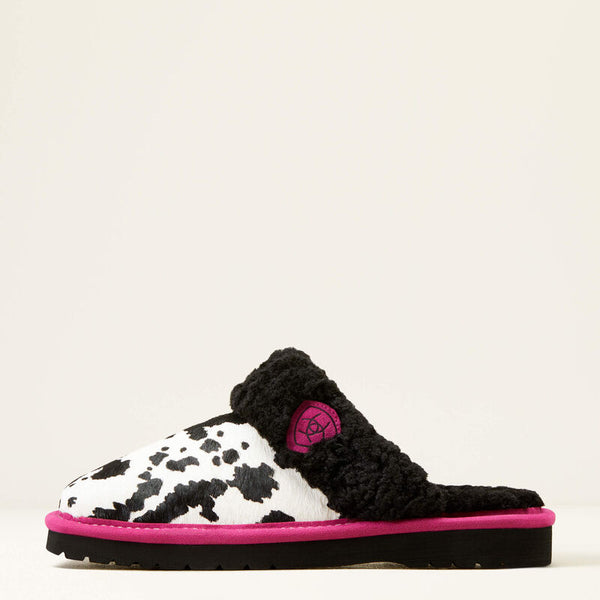 ARIAT PINK PONY JACKIE SQUARE TOE SLIPPERS