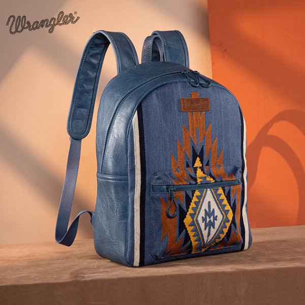 Wrangler Aztec Knitted Backpack