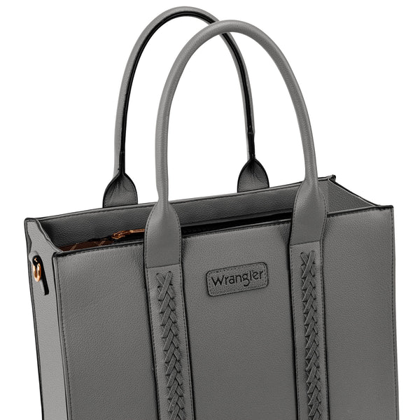 Wrangler Large Tote Bag for Women Shoulder Purse with Strap Vintage Top