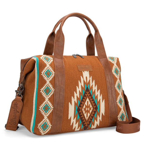 Wrangler Southwestern Print Duffle Bag