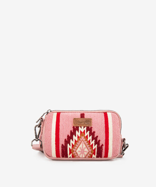 WRANGLER AZTEC KNITTED MINI CROSSBODY