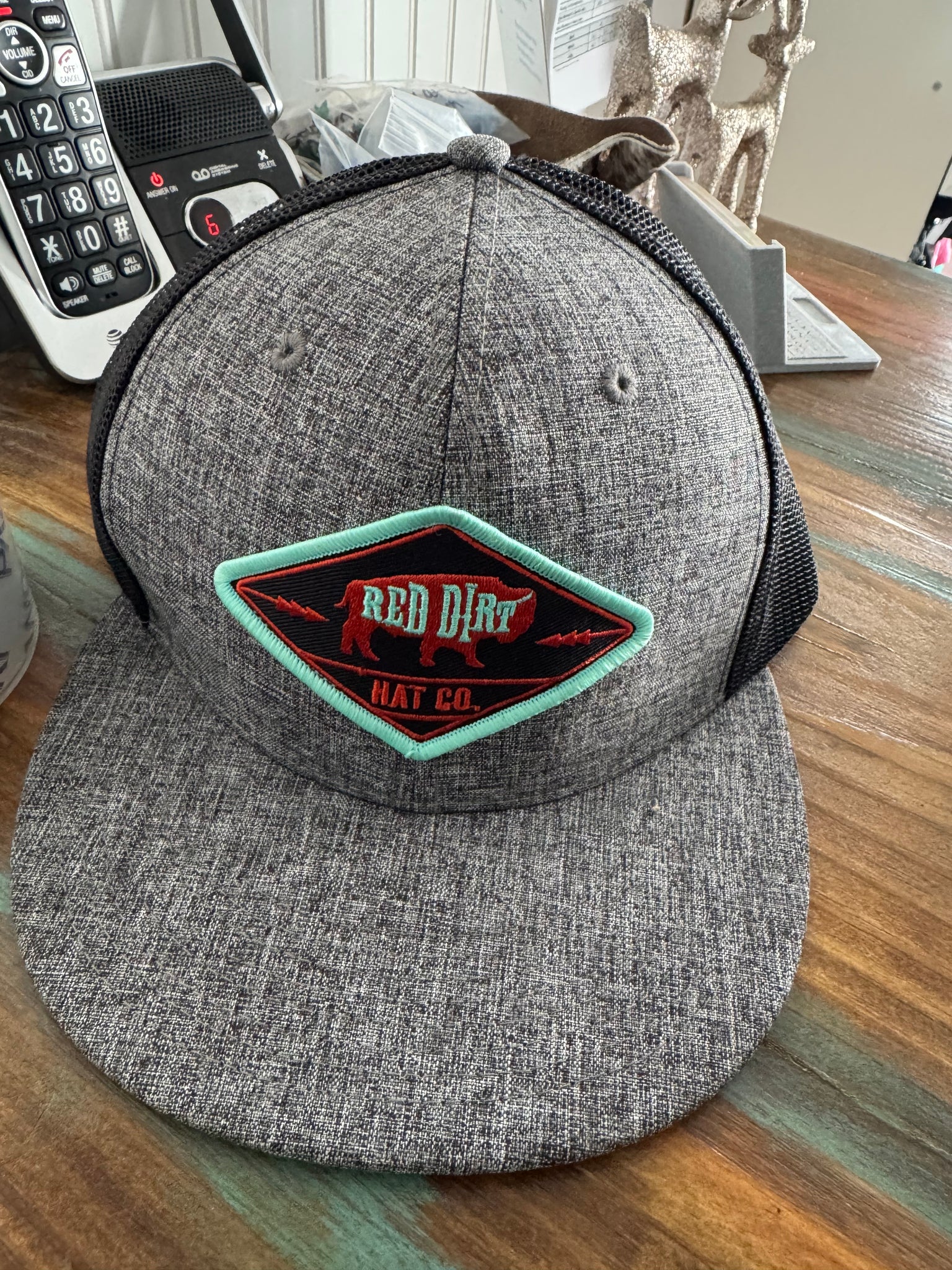 Red dirt hat company bison