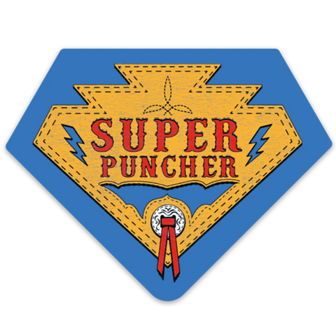 Super Puncher Hero Decal