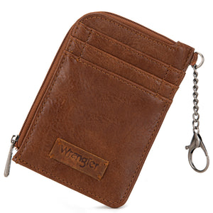 Wrangler Mini Zip Card Case