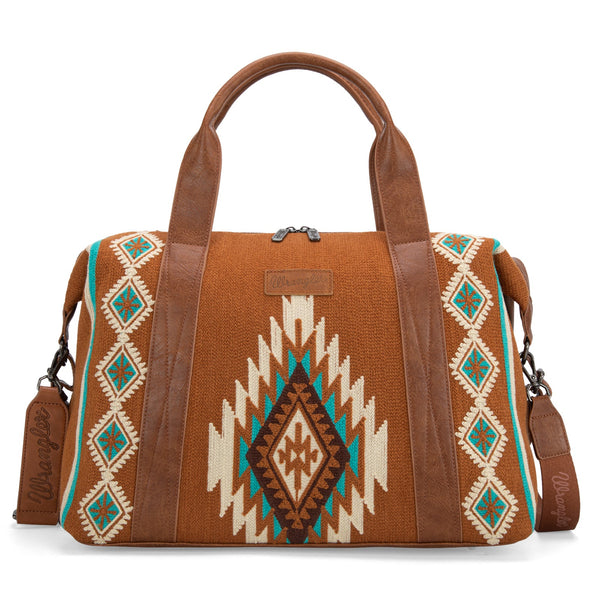 Wrangler Southwestern Print Duffle Bag