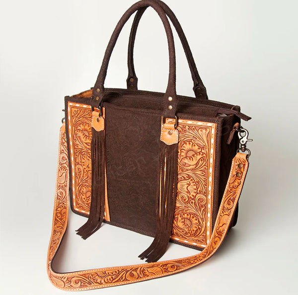 PREORDER: American Darling Tote Embossed Genuine Western Leather Women Bag