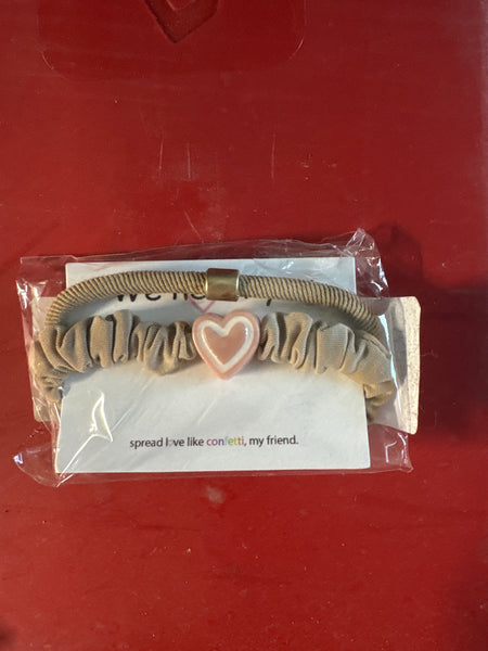 We Heart You Hair Tie-2Pk