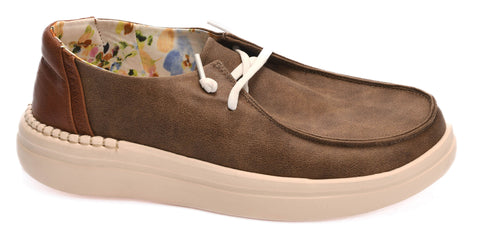 KAYAK 2 BY CORKYS FOOTWEAR IN TAN DISTRESSED