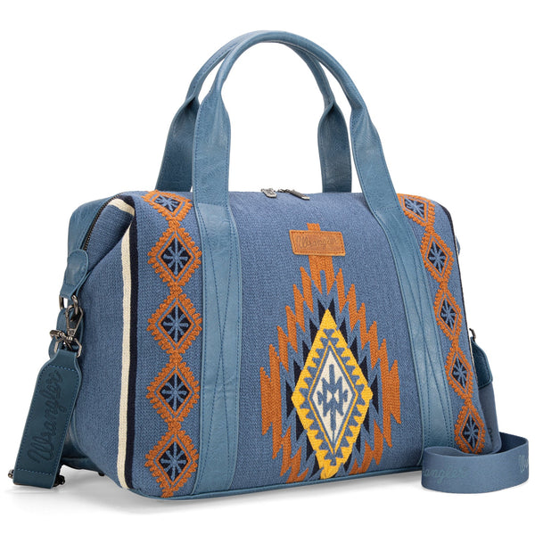 Wrangler Southwestern Print Duffle Bag