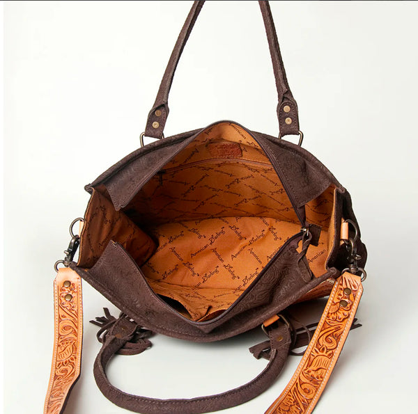 PREORDER: American Darling Tote Embossed Genuine Western Leather Women Bag