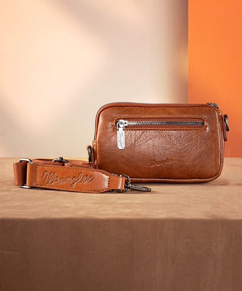 WRANGLER AZTEC KNITTED MINI CROSSBODY