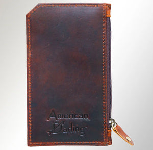 American Darling Card-Holder Genuine Western Leather