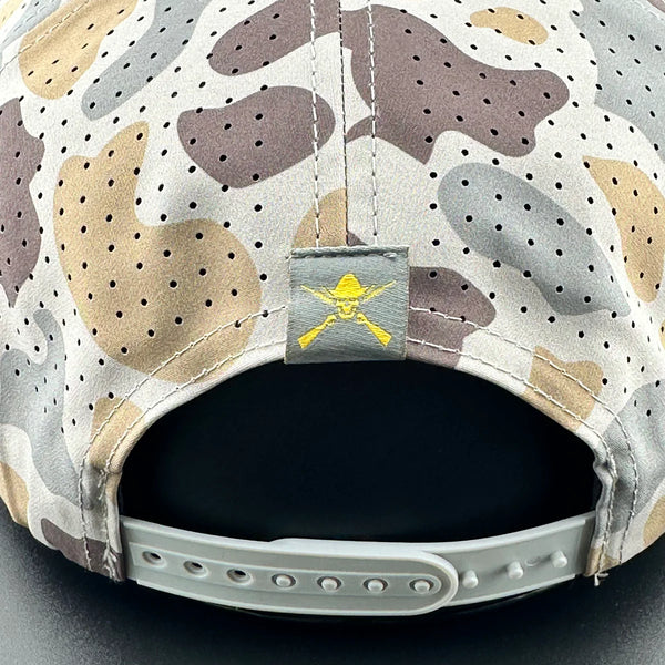 MARSHLAND CAMO SCRIPT “COWBOY HAT” - PERFORMANCE ROPE HAT