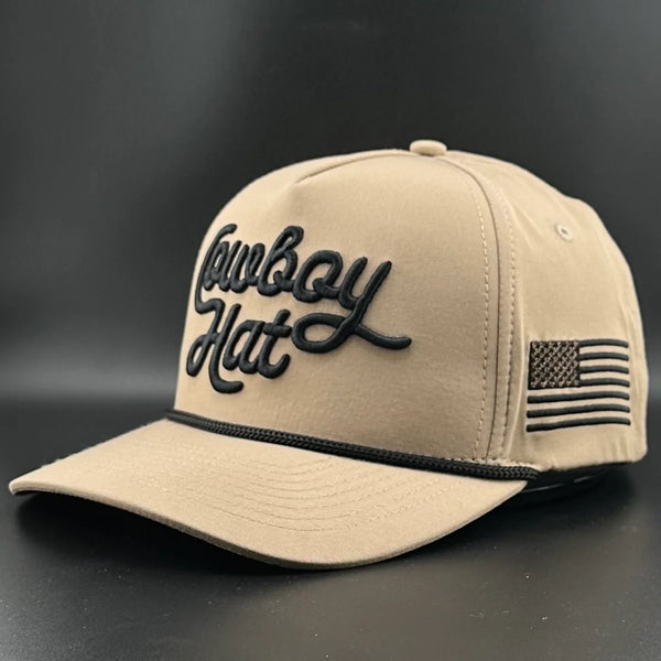 SANDSTORM VETERAN SCRIPT “COWBOY HAT” - PERFORMANCE ROPE HAT