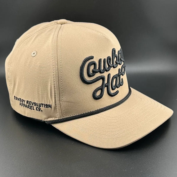 SANDSTORM VETERAN SCRIPT “COWBOY HAT” - PERFORMANCE ROPE HAT