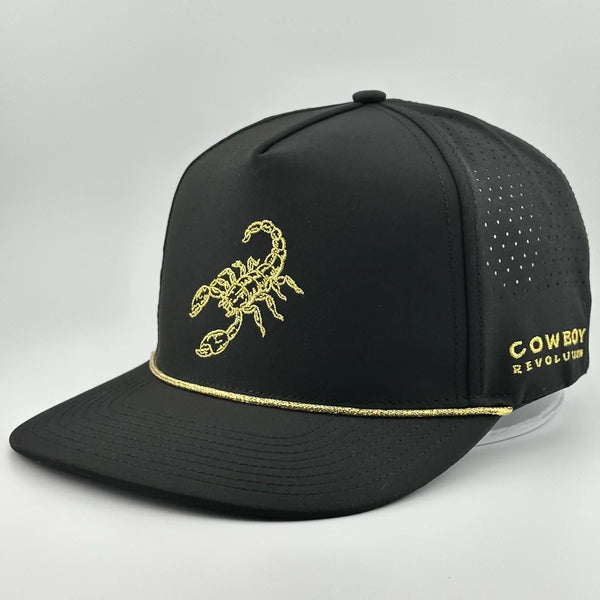 "GOLDEN SCORPION" PERFORMANCE ROPE HAT