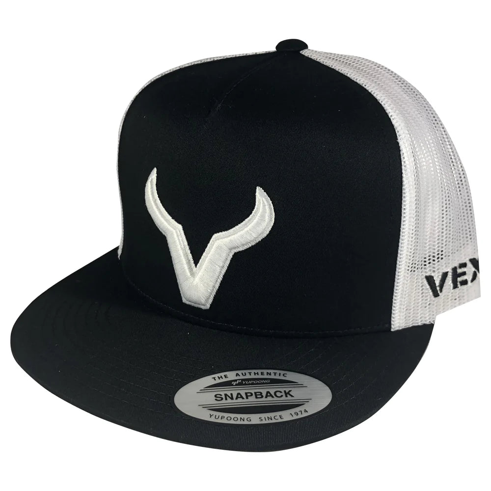 VEXIL BRAND Vexil Brand - White Icon - Black/White Mesh