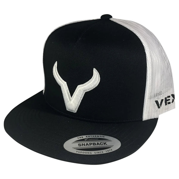 VEXIL BRAND Vexil Brand - White Icon - Black/White Mesh