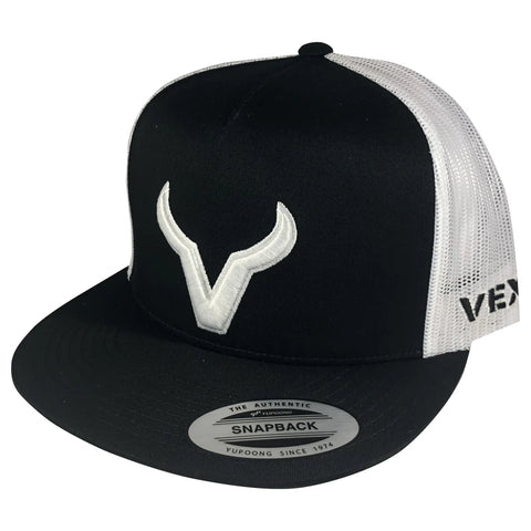 VEXIL BRAND Vexil Brand - White Icon - Black/White Mesh
