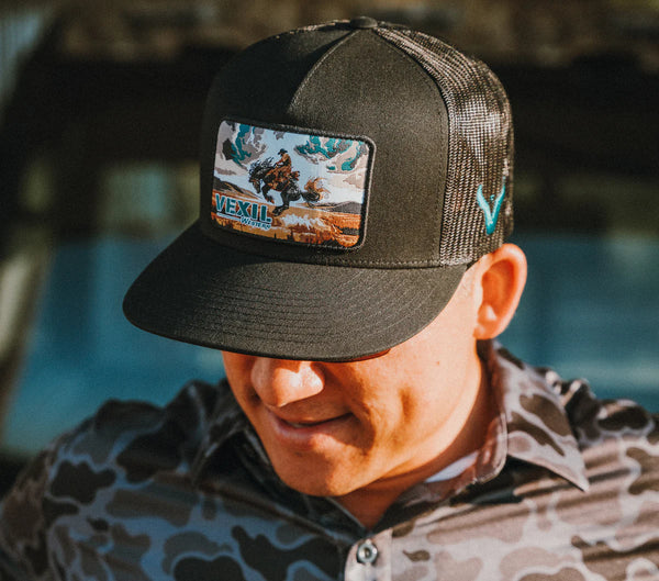 Vexil Western - Get Western - Black/Black Mesh
