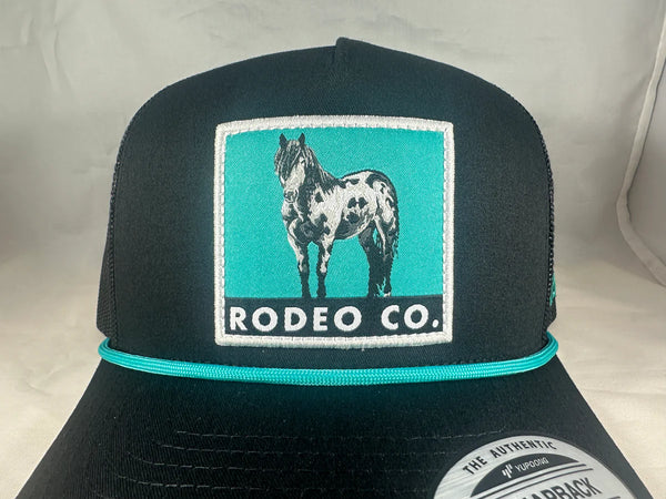 VEXIL BRAND Rodeo Co. - Painted Bronc - Black/Black Mesh