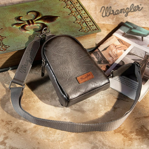 Wrangler Sling Bag/Crossbody/Chest Bag - Grey