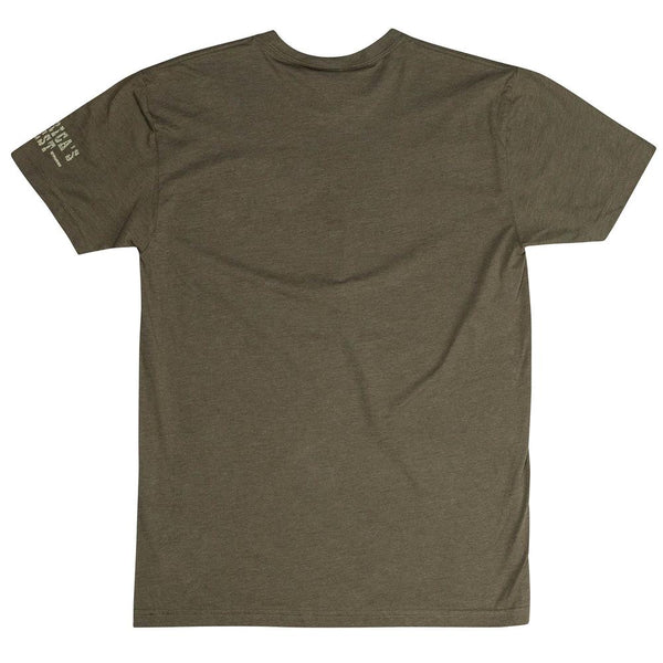 Lazy J Ranch Original Shield Short Sleeve T-Shirt - Olive Green