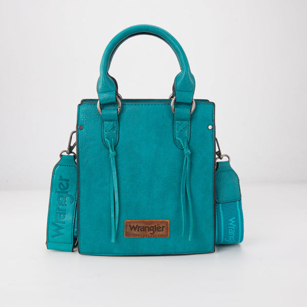 Wrangler North South Mini Tote/Crossbody -Turquoise