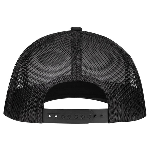 Lazy J Ranch Black Elevation Mid Profile Trucker Hat