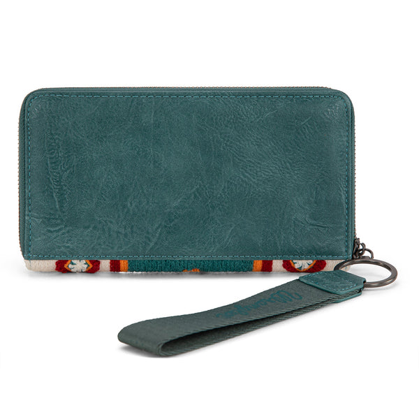 Wrangler Southwestern Knitted Wallet/Wristlet - Navy