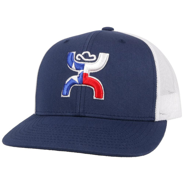 Hooey "TEXICAN" NAVY/WHITE HAT